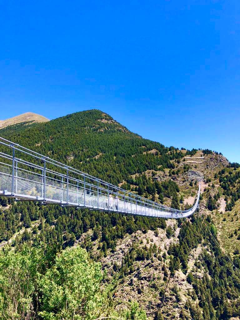 Puente tibetano Andorra