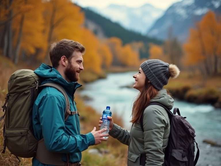 Hidratacion en la montaña